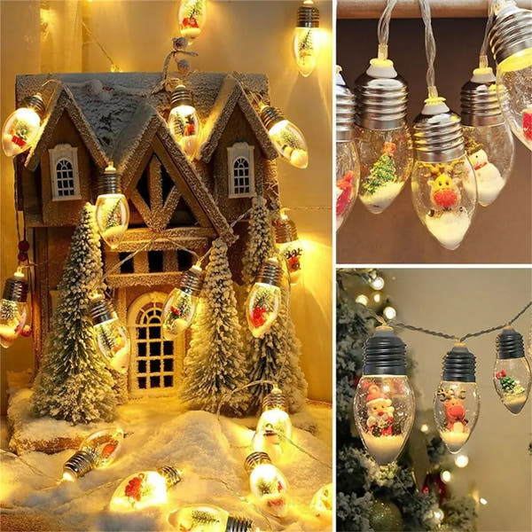 🎄Christmas String Lights 💡 prefect for Trees & parties 🥳 1.5 M 10Led