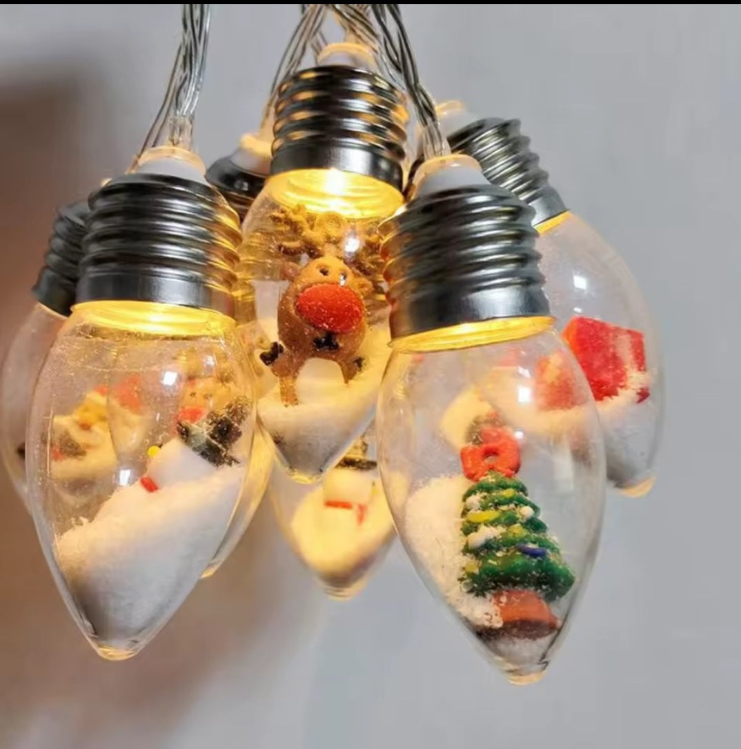 🎄Christmas String Lights 💡 prefect for Trees & parties 🥳 1.5 M 10Led